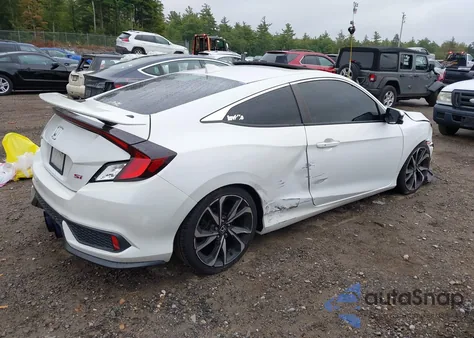 2017 Honda Civic Si из США, поврежденный, VIN 2HGFC3A52HH753115